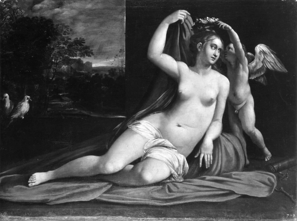 Venere incoronata - Villa Borghese